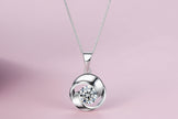 925 Sterling Silver Chain with Stone Pendant