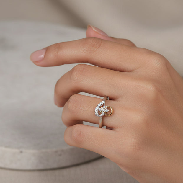 92.5 Sterling Silver Ring  For Women