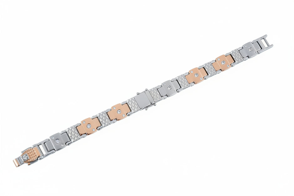 92.5 Silver Men Bracelet